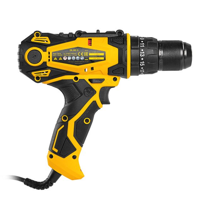 Дрель-шуруповерт сетевая ударная ISD-300-13 Denzel в Красноярске