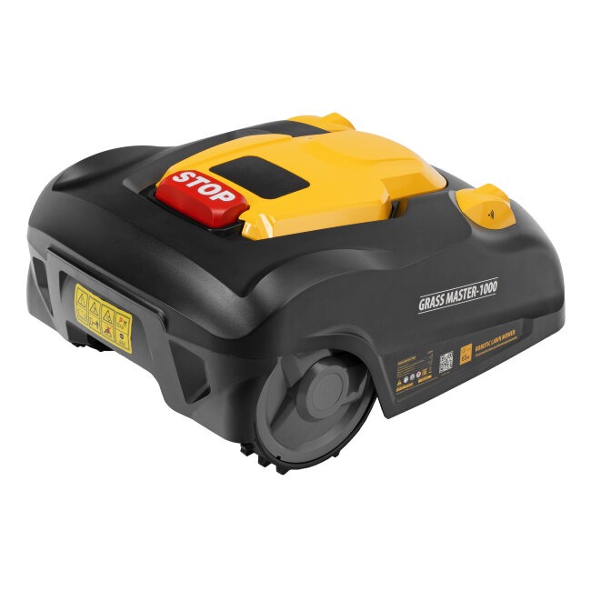 Робот-газонокосилка Grass Master 1000 1000м², 3Ач, 28V, LCD дисплей, Wi-Fi Denzel в Красноярске Робот-газонокосилка Grass Master 1000 1000м², 3Ач, 28V, LCD дисплей, Wi-Fi Denzel в Красноярске