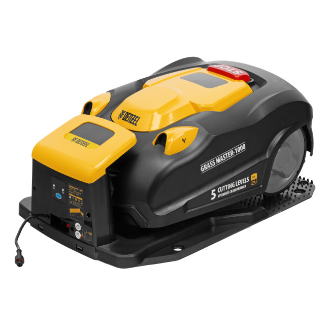 Робот-газонокосилка Grass Master 1000 1000м², 3Ач, 28V, LCD дисплей, Wi-Fi Denzel в Красноярске Робот-газонокосилка Grass Master 1000 1000м², 3Ач, 28V, LCD дисплей, Wi-Fi Denzel в Красноярске