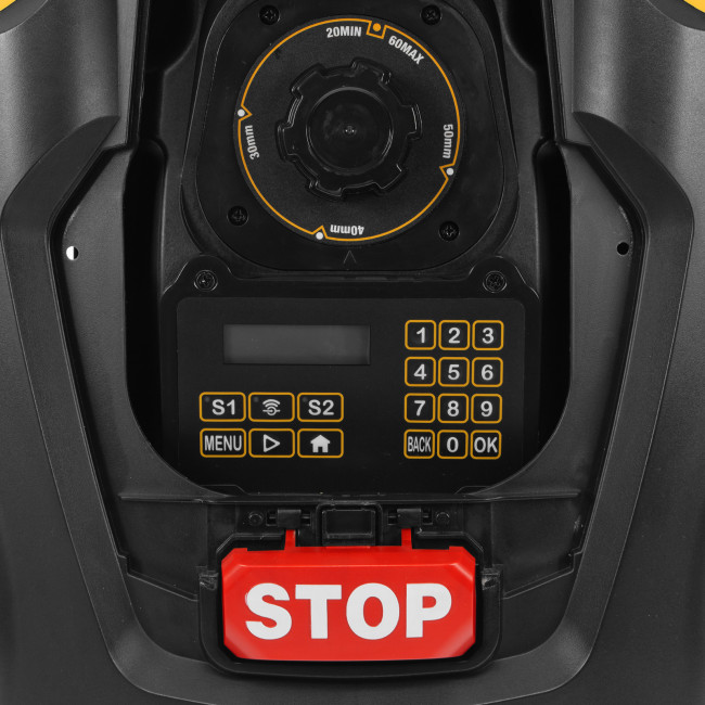 Робот-газонокосилка Grass Master 1000 1000м², 3Ач, 28V, LCD дисплей, Wi-Fi Denzel в Красноярске Робот-газонокосилка Grass Master 1000 1000м², 3Ач, 28V, LCD дисплей, Wi-Fi Denzel в Красноярске