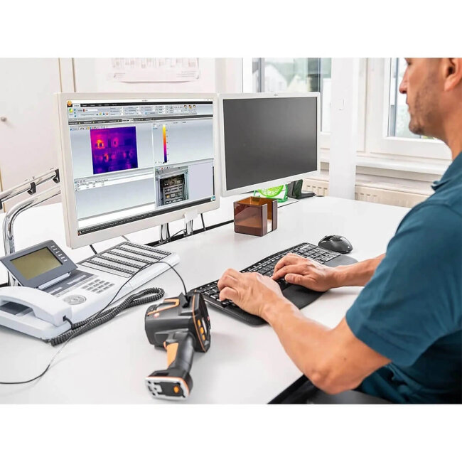 Тепловизор Testo 883 с 2 объективами и принадлежностями в Красноярске