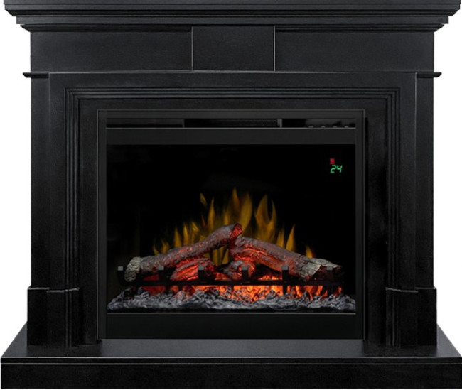 Каминокомплект Coventry - Черный с очагом Symphony 26'' DF2624L-INT в Красноярске