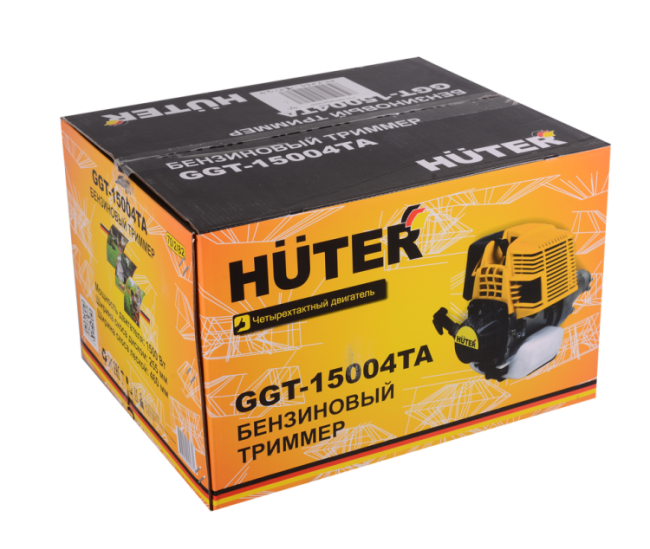 Бензиновый триммер Huter GGT-15004ТA (четырёхтактный) в Красноярске Бензиновый триммер Huter GGT-15004ТA (четырёхтактный) в Красноярске