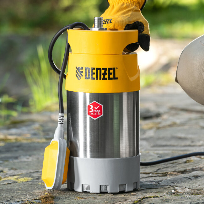 Погружной насос высокого давления PH900, X-Pro, подъем 30 м, 900 Вт, 5500 л/ч Denzel в Красноярске