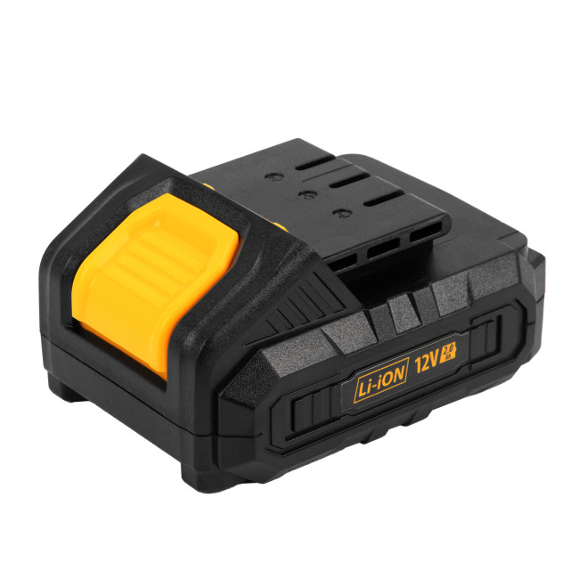 Дрель-шуруповерт аккумуляторная CDL-12-02BM, Li-Ion, 12 В, 2 акк. Denzel в Красноярске