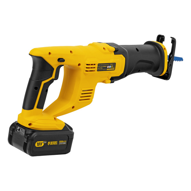 Пила сабельная аккумуляторная CRC-115, 18В Li-Ion Denzel в Красноярске