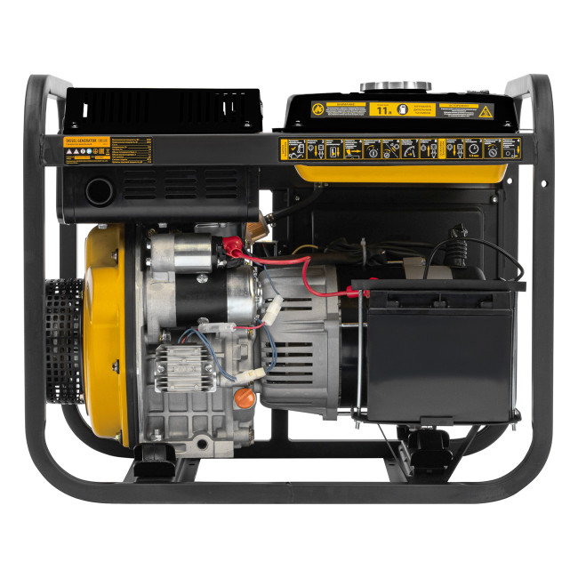 Генератор дизельный DES-32E, 3,2 кВт, 230 В, 11 л, электростартер Denzel в Красноярске