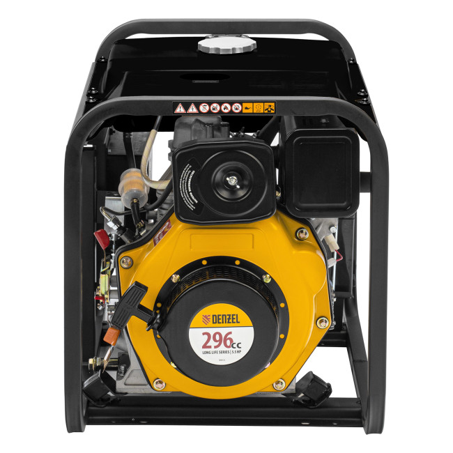 Генератор дизельный DES-32E, 3,2 кВт, 230 В, 11 л, электростартер Denzel в Красноярске