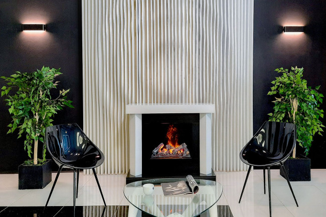 Портал Dimplex Vancouver - Фактурный белый в Красноярске