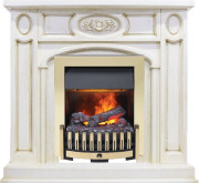 Каминокомплект Florence - Слоновая кость с патиной с очагом Danville Brass FB2