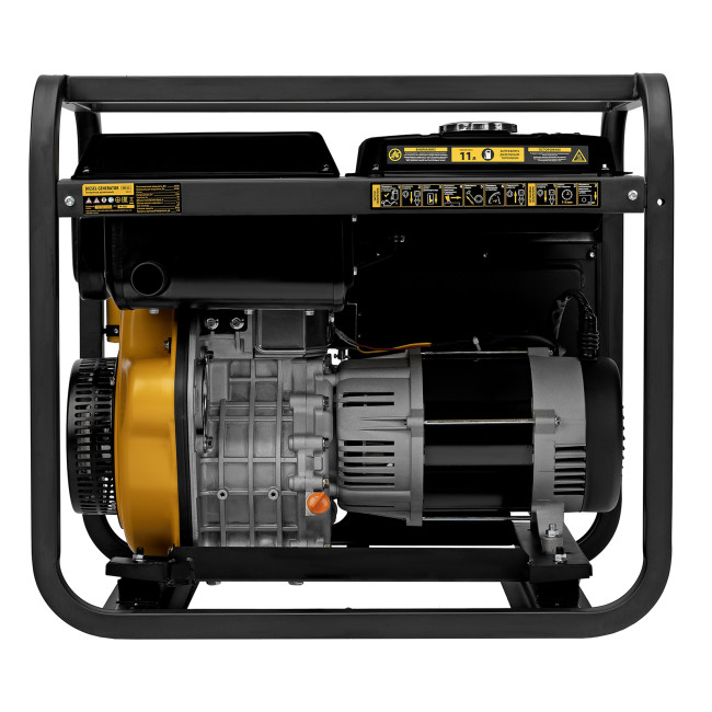 Генератор дизельный DES-55, 5,5 кВт, 230 В, 11 л, ручной стартер Denzel в Красноярске