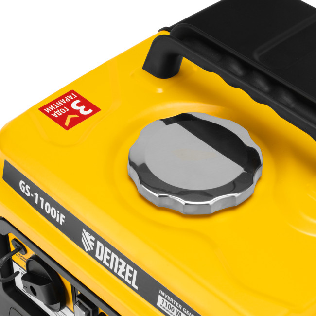 Генератор инверторный GS-1100iF, 1,1 кВт, 230 В, ручной старт DENZEL в Красноярске Генератор инверторный GS-1100iF, 1,1 кВт, 230 В, ручной старт DENZEL в Красноярске
