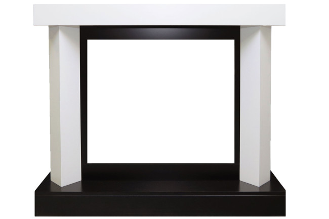 Каминокомплект Vancouver - Фактурный белый с очагом Symphony 26'' DF2608-INT в Красноярске