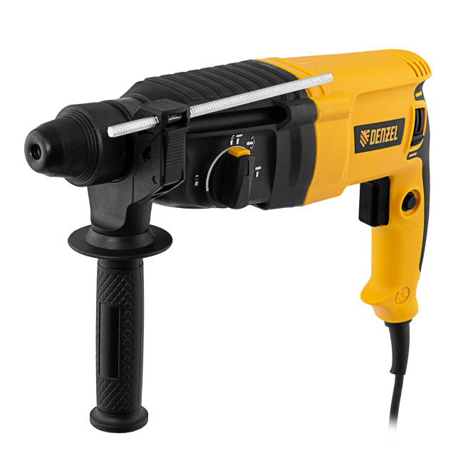 Перфоратор электрический RHH-800-26, SDS-plus, 800 Вт, 3 Дж, 3 плюс 1 реж. Denzel в Красноярске