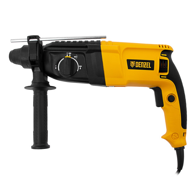 Перфоратор электрический RHH-800-26, SDS-plus, 800 Вт, 3 Дж, 3 плюс 1 реж. Denzel в Красноярске