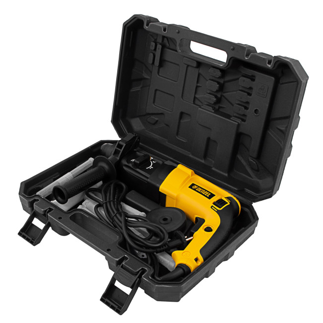Перфоратор электрический RHH-800-26, SDS-plus, 800 Вт, 3 Дж, 3 плюс 1 реж. Denzel в Красноярске