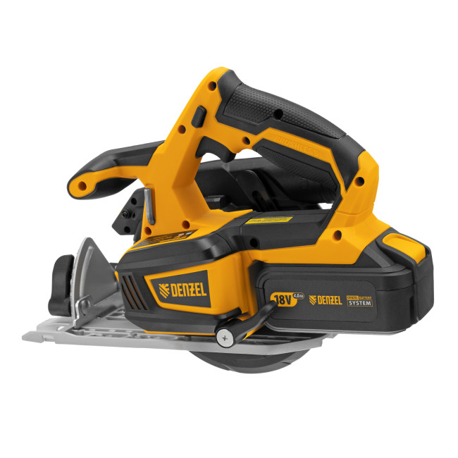 Пила циркулярная аккумуляторная бесщет. CCS-165, 18В Li-Ion Denzel в Красноярске Пила циркулярная аккумуляторная бесщет. CCS-165, 18В Li-Ion Denzel в Красноярске