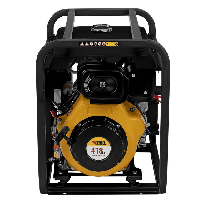 Генератор дизельный DES-55E, 5,5 кВт, 230 В, 11 л, электростартер Denzel в Красноярске