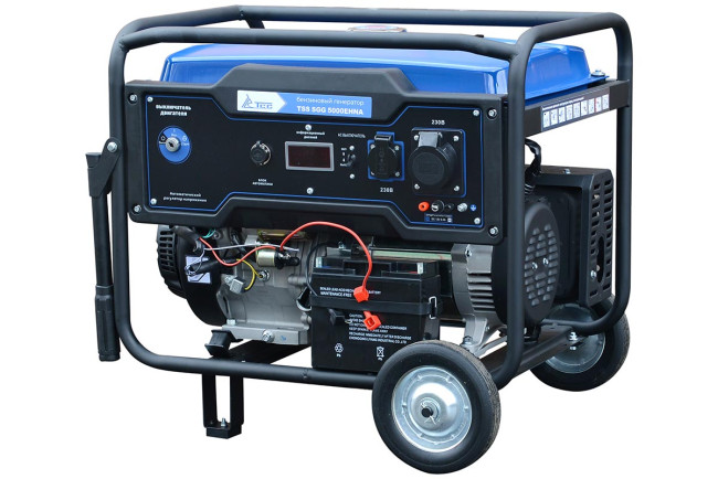 Бензогенератор TSS SGG 5000EHNA в кожухе МК-1.1 в Красноярске