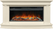 Каминокомплект Rome  - Слоновая кость с очагом Vision 42 LOG LED