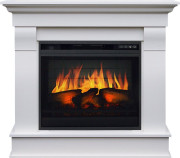 Каминокомплект Monaco (Разборный) -  Бьянко белый с очагом Vision 23 EF LED 3D FX