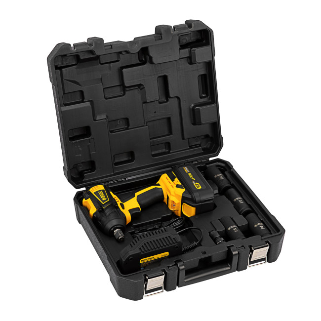 Гайковерт ударный аккумуляторный бесщет CIW-IB-300, Li-ion, 18В, 300Нм Denzel в Красноярске