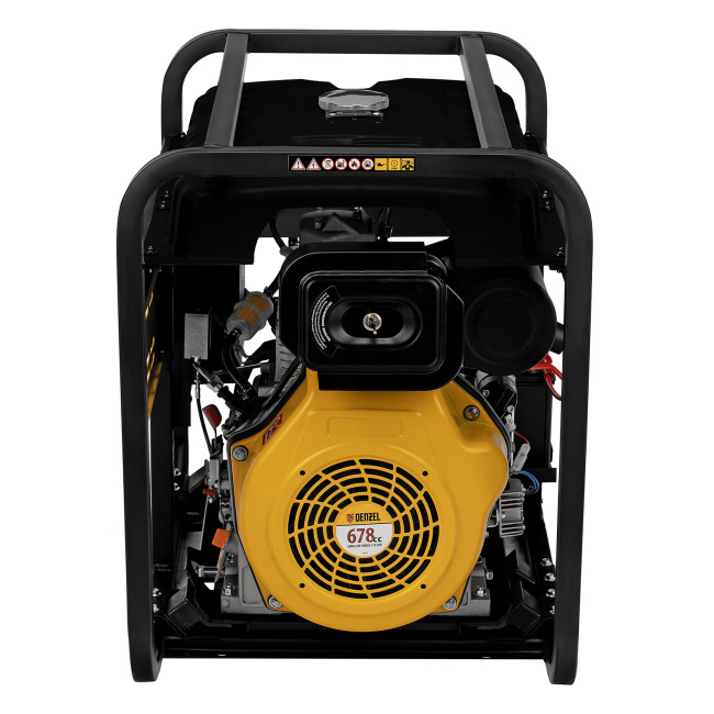Генератор дизельный DES-85E, 8,5 кВт, 230 В, 16 л, электростартер Denzel в Красноярске