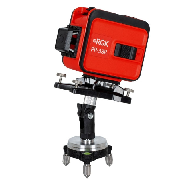 Комплект: лазерный уровень RGK PR-38R + штанга-упор RGK CG-2 в Красноярске