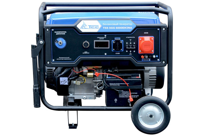 Бензогенератор 6 кВт TSS SGG 6000EH3NA в кожухе МК-1.1 в Красноярске Бензогенератор 6 кВт TSS SGG 6000EH3NA в кожухе МК-1.1 в Красноярске