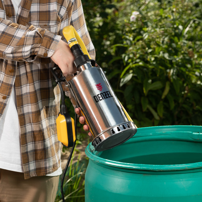 Дренажный насос DP600X, 600 Вт, подъем 7.5 м, 8500 л/ч Denzel в Красноярске