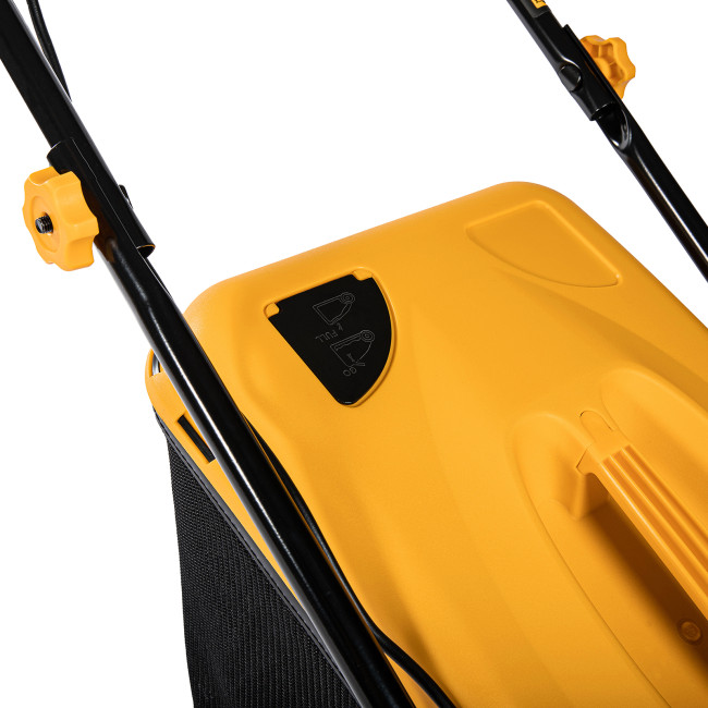 Газонокосилка аккумуляторная бесщеточная RLM450-36, Li-ion, 36 В, 4 Ач, 450 мм, травосборник 40 л Denzel в Красноярске Газонокосилка аккумуляторная бесщеточная RLM450-36, Li-ion, 36 В, 4 Ач, 450 мм, травосборник 40 л Denzel в Красноярске