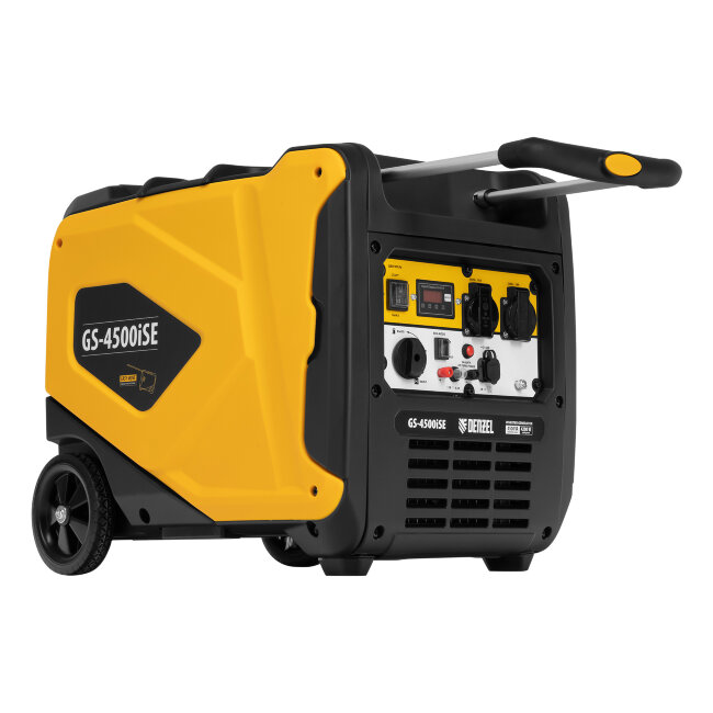 Генератор инверторный GS-4500iSE, 4,5 кВт, 230 В, закрытый корпус, электростартер Denzel в Красноярске