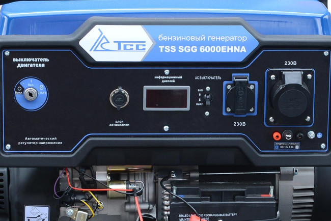 Бензогенератор 6 кВт TSS SGG 6000EHNA с АВР в Красноярске