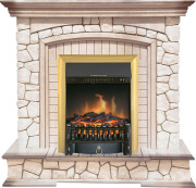 Каминокомплект Preston - Белый/Слоновая кость с патиной с очагом Fobos FX Brass Каминокомплект Preston - Белый/Слоновая кость с патиной с очагом Fobos FX Brass