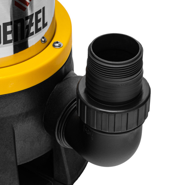 Дренажный насос DP1400X, 1400 Вт, подъем 11 м, 25000 л/ч Denzel в Красноярске