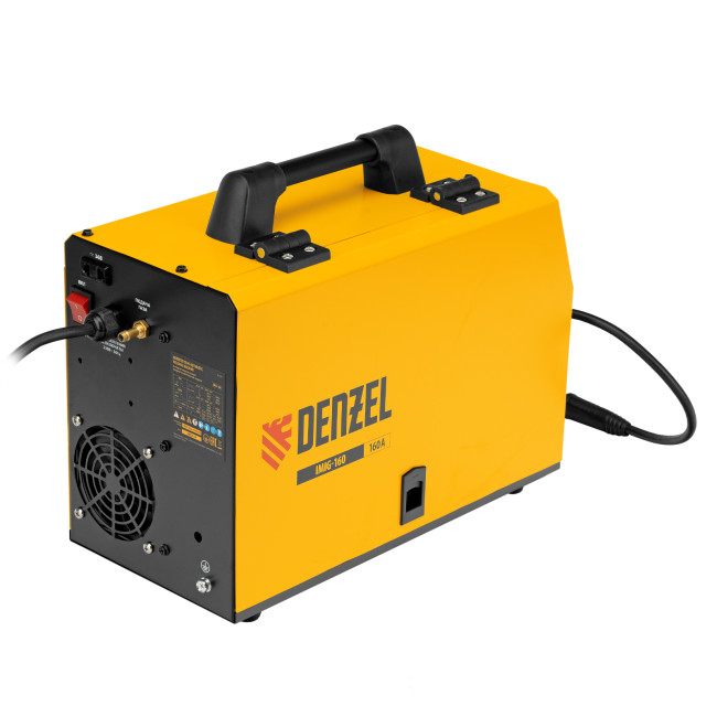 Аппарат инвертор. полуавтомат. cварки IMIG-160 Synergy, 160 А, ПВ 60%, катушка 5 кг Denzel в Красноярске