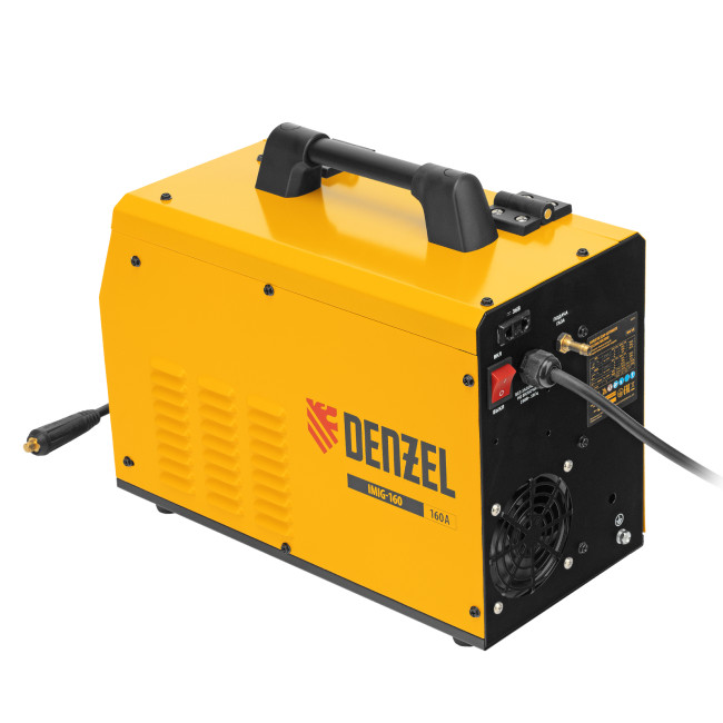 Аппарат инвертор. полуавтомат. cварки IMIG-160 Synergy, 160 А, ПВ 60%, катушка 5 кг Denzel в Красноярске