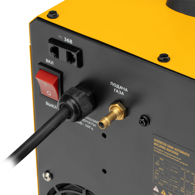 Аппарат инвертор. полуавтомат. cварки IMIG-160 Synergy, 160 А, ПВ 60%, катушка 5 кг Denzel в Красноярске