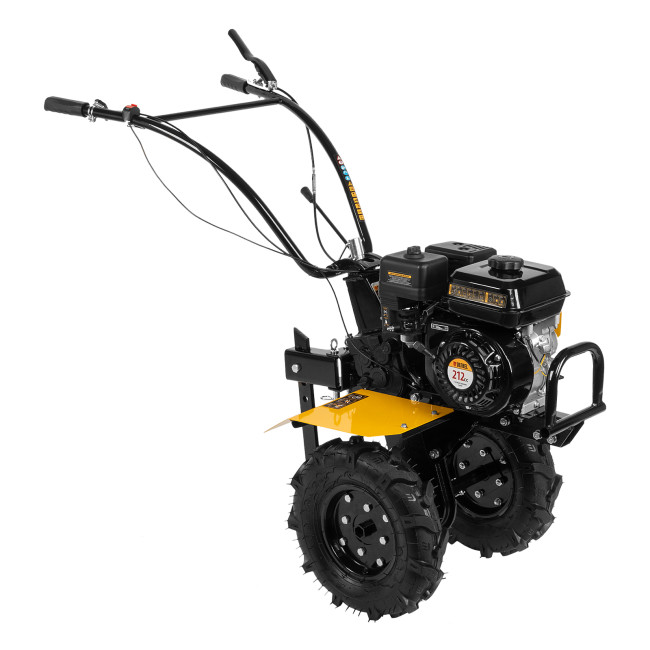 Мотоблок DPT-270, 7 л.с., ремен.сцеп, шир 85 см, глуб 35 см,фрез 3х4,ШОМ,скор 2В/1Н,кол 8" Denzel в Красноярске Мотоблок DPT-270, 7 л.с., ремен.сцеп, шир 85 см, глуб 35 см,фрез 3х4,ШОМ,скор 2В/1Н,кол 8" Denzel в Красноярске