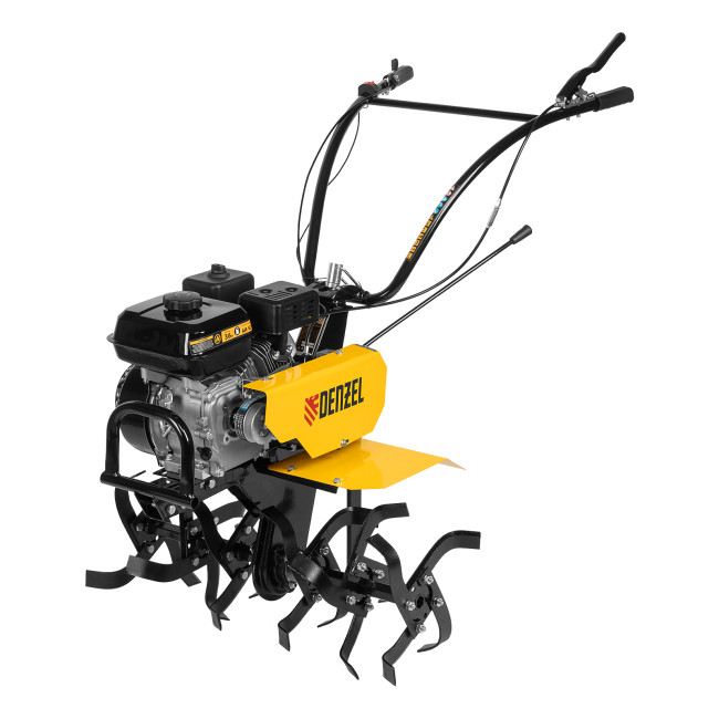 Мотоблок DPT-270, 7 л.с., ремен.сцеп, шир 85 см, глуб 35 см,фрез 3х4,ШОМ,скор 2В/1Н,кол 8" Denzel в Красноярске Мотоблок DPT-270, 7 л.с., ремен.сцеп, шир 85 см, глуб 35 см,фрез 3х4,ШОМ,скор 2В/1Н,кол 8" Denzel в Красноярске