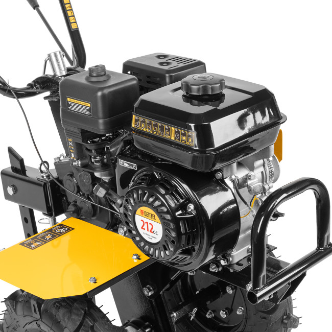 Мотоблок DPT-270, 7 л.с., ремен.сцеп, шир 85 см, глуб 35 см,фрез 3х4,ШОМ,скор 2В/1Н,кол 8" Denzel в Красноярске Мотоблок DPT-270, 7 л.с., ремен.сцеп, шир 85 см, глуб 35 см,фрез 3х4,ШОМ,скор 2В/1Н,кол 8" Denzel в Красноярске