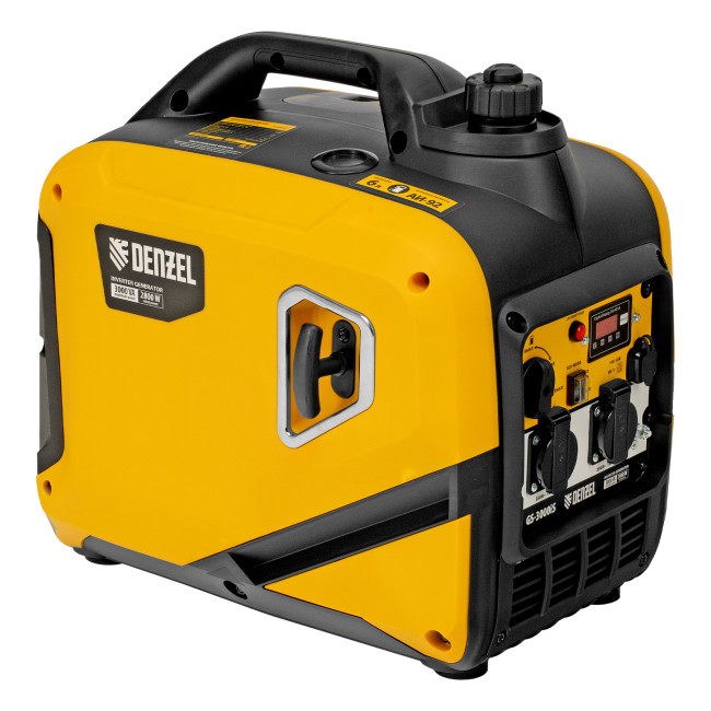 Генератор инверторный GS-3000iS, 3,0 кВт, 230 В, закрытый корпус, ручной старт Denzel в Красноярске Генератор инверторный GS-3000iS, 3,0 кВт, 230 В, закрытый корпус, ручной старт Denzel в Красноярске