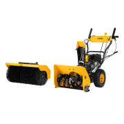 Гибридная снегоуборочная машина с функц. подметания SWB-800, 212 сс, руч. старт, 2 насадки// Denzel Гибридная снегоуборочная машина с функц. подметания SWB-800, 212 сс, руч. старт, 2 насадки// Denzel