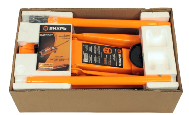 Домкрат гидравлический подкатной ДМК-3Б Вихрь в Красноярске