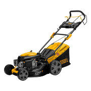 Газонокосилка бензиновая GLD-460SP, 146 куб.см, ширина 46 см, привод 7 уровней, травосборник 50 л Denzel Газонокосилка бензиновая GLD-460SP, 146 куб.см, ширина 46 см, привод 7 уровней, травосборник 50 л Denzel