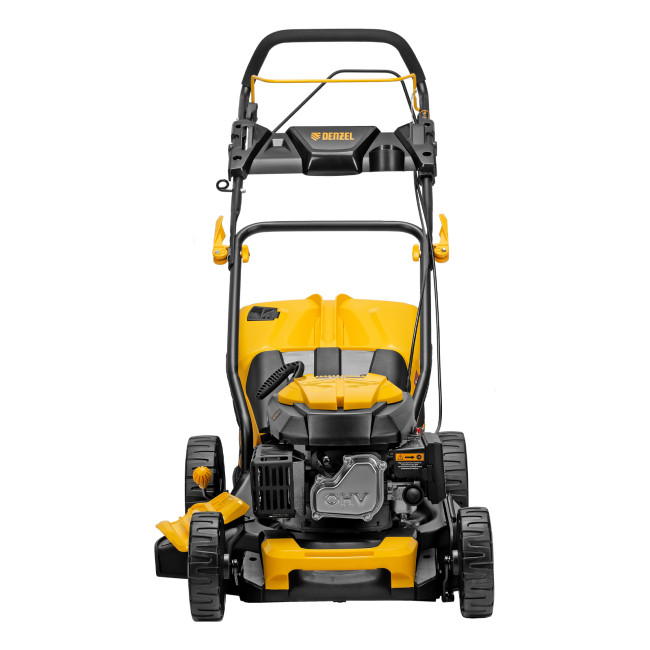 Газонокосилка бензиновая GLD-460SP, 146 куб.см, ширина 46 см, привод 7 уровней, травосборник 50 л Denzel в Красноярске Газонокосилка бензиновая GLD-460SP, 146 куб.см, ширина 46 см, привод 7 уровней, травосборник 50 л Denzel в Красноярске