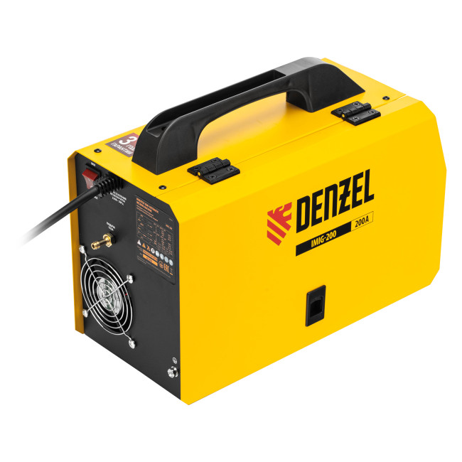 Аппарат инвертор. полуавтомат. cварки IMIG-200, 200 А, ПВ 60%, катушка 5 кг Denzel в Красноярске