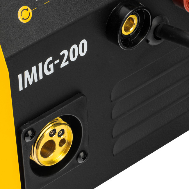Аппарат инвертор. полуавтомат. cварки IMIG-200, 200 А, ПВ 60%, катушка 5 кг Denzel в Красноярске