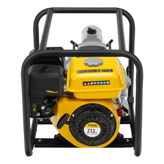 Мотопомпа бензиновая для грязной воды PX-80D7, 7 л.с., 3", 1300 л/мин, глуб 8 м,напор 30 м Denzel в Красноярске