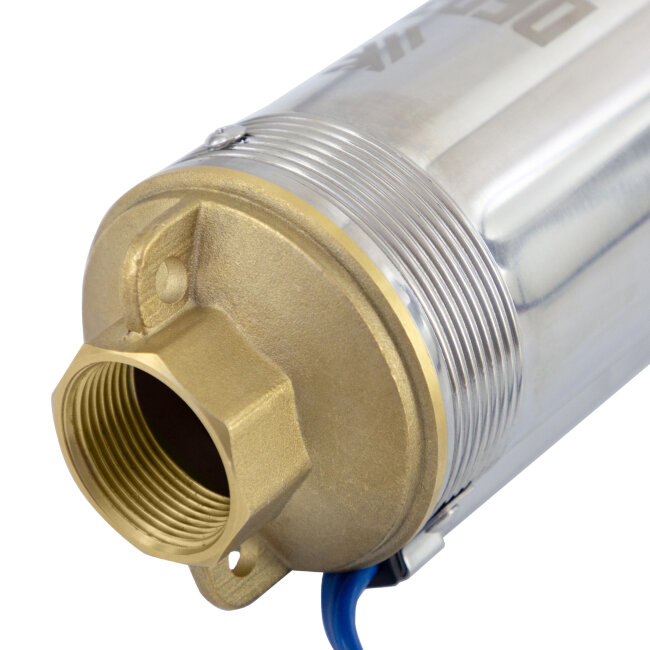 Скважинный насос DWC-4-140, центробежный, диаметр 4", 2000 Вт, 6000 л/ч, напор 140 м Denzel в Красноярске